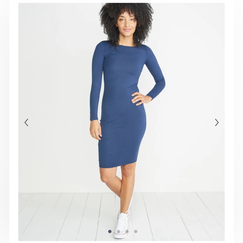 Marine layer body con dress